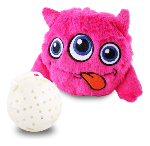 Juguetes Interactivos Para Perros Con Pelota Automatica Rosa