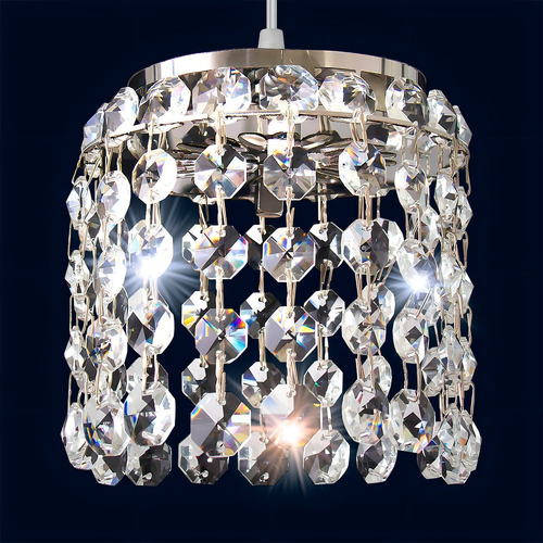 Pendente Milado Cristal Redondo 1 Lâmpada G9 Bronzearte