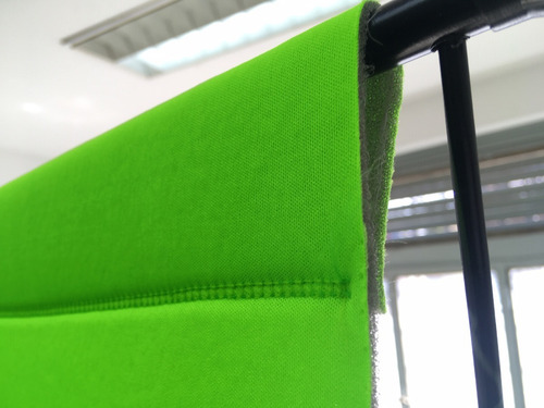 Fondo Infinito Croma Key Verde Tela 2x1.50 - Con Estructura!