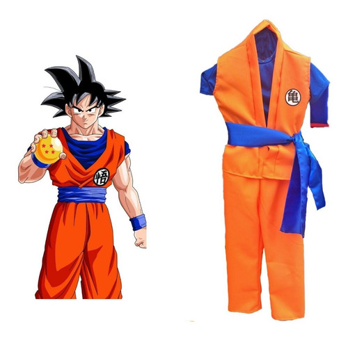 Disfraz Goku Dragon Ball Z -talla 3 A 14 Años Halloween | Cuotas sin interés Disfraz Goku Dragon Ball Z -talla 3 A 14 Años Halloween | Cuotas sin interés