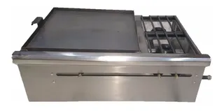 Plancha Para Asar Con 2 Quemadores Tipo Cabezal De Acero