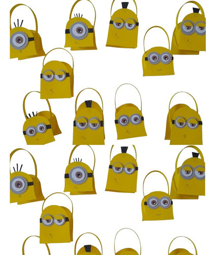 Bolsitas Para Sorpresitas Los Minions Goma Eva Cotillon