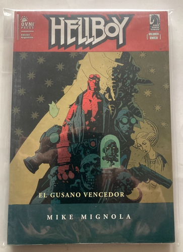 Comic Dark Horse: Hellboy - El Gusano Vencedor. Historia Completa. Editorial Ovnipress