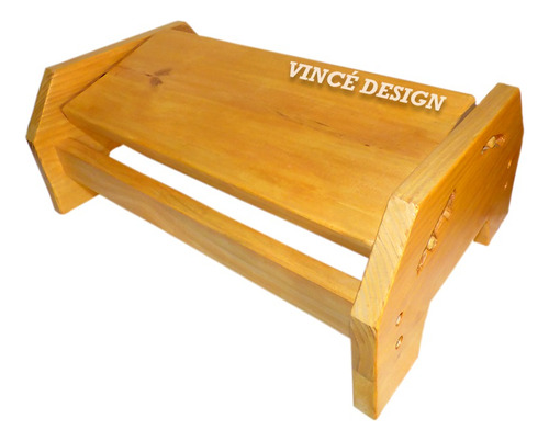 Banco Apoya Pies De Madera Aspen - Vincé Design