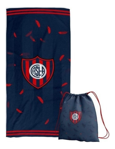 Toalla Toallon Microfibra Mochila Playerosan Lorenzo 70x150 San Lorenzo 02