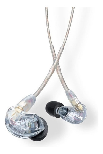 Auriculares Shure Se215 In-ear Monitoreo Sound Isolating Color Clear