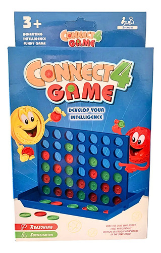 4 Cuatro En Línea Juego De Mesa Estrategia Tablero