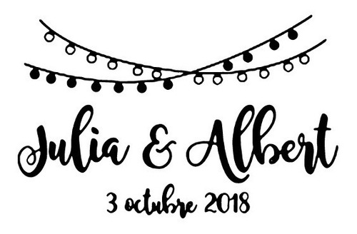 Timbre Para Matrimonios, Bodas, Novios, Partes, Etiquetas...