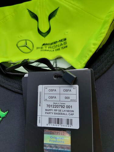Imagen 10 de 10 de Gorra Lewis Hamilton Uk Mercedes Amg Silverstone F1 Genuina