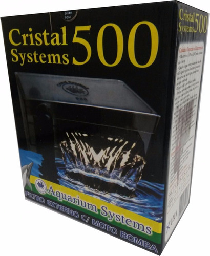 Filtro Externo Cristal Aquarium Systems 500 L/h -110 Volts