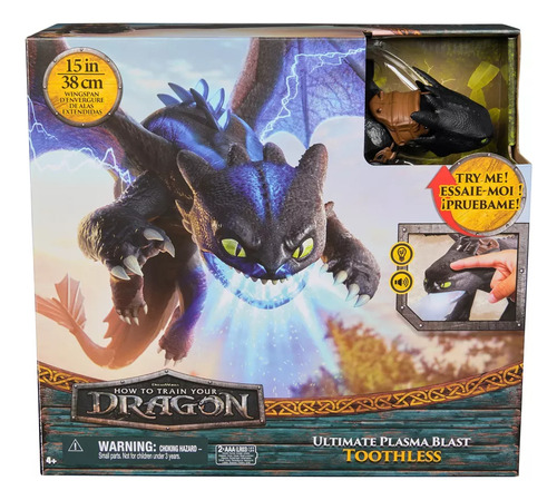 Como Entrenar A Tu Dragon Chimuelo Furia Nocturna Luz Sonido