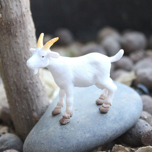 12 Figuras De Ovejas En Miniatura: Modelos De Animales De Gr