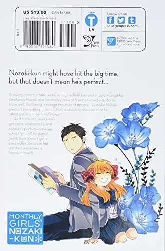 Monthly Girls Nozaki-kun, Vol. 3 (monthly Girls Nozaki-kun,, De Tsubaki, Izumi. Editorial Yen Press, Tapa Blanda En Inglés, 2016