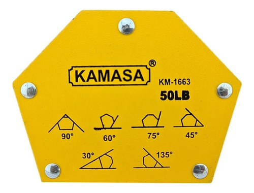 Escuadra Magnetica 50 Lbs Para Soldar Multi-angulo Kamasa