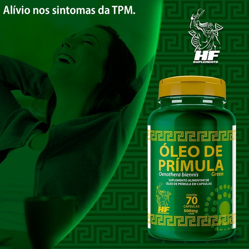 Imagem 4 de 5 de Oleo De Primula Hf Suplements 70 Caps