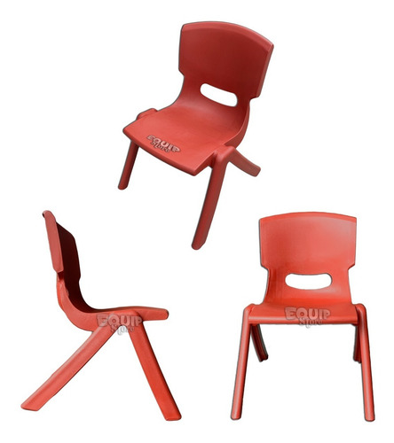 Silla Sillita Plastico Apilable Infantil Niños Colores