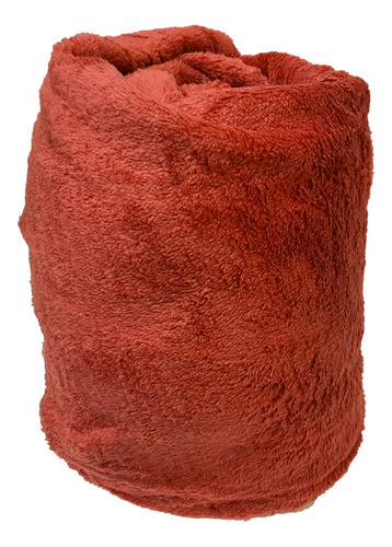 Imagen 3 de 6 de Frazada 2 Plazas Lisa De Plush Fleece Suave Abrigada
