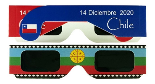 Lentes Eclipse Solar 2020 Chile / Set De 10 Unidades