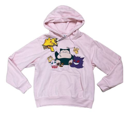 Sudadera Unisex Levis Pokémon 2021 Talla Xs Ech (saldo) (Usado)