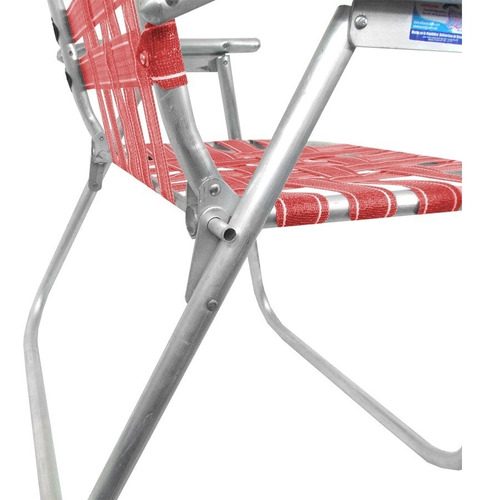 Silla Ecology Plegable Playera Camping Aluminio Nylon