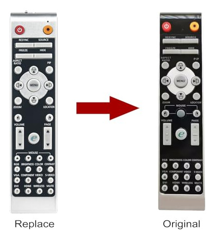 Pack De Control Remoto Ir2805 Para Proyector Acer Pe-x5