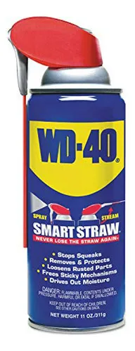 Lubricante En Aerosol Wd-40 Smart Straw, 11 Oz