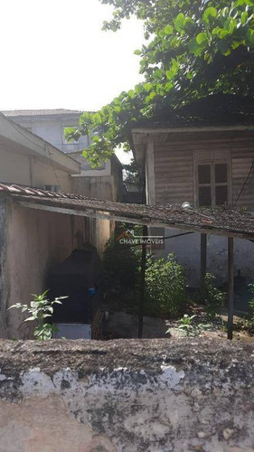 Terreno À Venda, 450 M² Por R$ 850.000,00 - Macuco - Santos/sp - Te0051