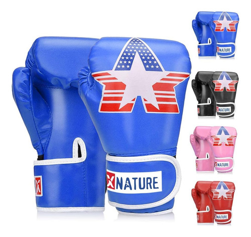 Guantes De Boxeo Xnature Pu Para Ninos De 4 Oz, 6 Oz Y 8 ...