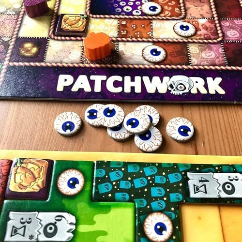 Juego De Mesa Patchwork Halloween Edition: ¡un Espeluznante