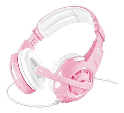 Imagem 2 de 4 de Fone de ouvido over-ear gamer Trust Radius pink