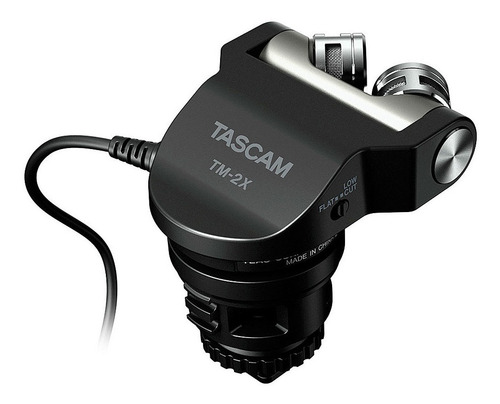 Micrófono Tascam Estéreo Xy, Para Cámaras Dr-60d Y Dslr