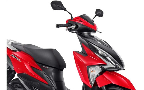 Imagem 10 de 15 de Honda Elite 125 2022 - Vermelho