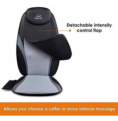 Snailax Shiatsu - Cojín De Masaje Con Almohadilla De Masaje