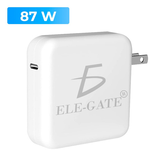 Cargador Ele-gate Compatible Mac Macbook 87w Tipo C Type C