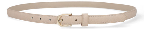 2-pack Cinturón Ozono Para Mujer Estilo 110923 Negro-beige Negro - Beige 30