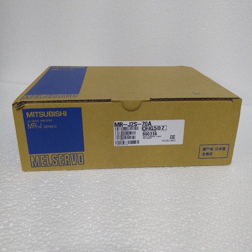 Mitsubishi Mr-j2s-70a Servo Drive Mrj2s70a Novo