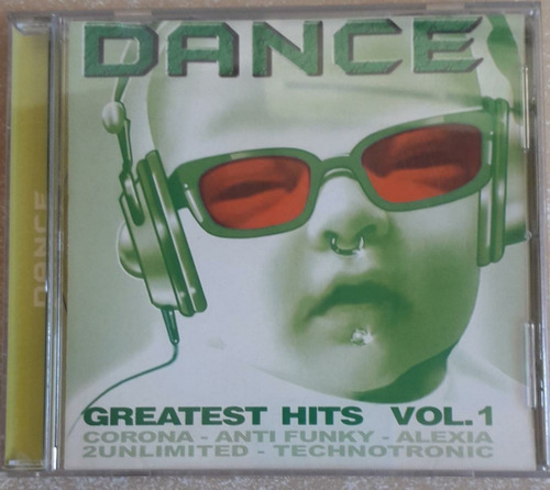 Dance Greatest Hits Vol 1- 2 Unlimited Y Otros ( Cd Nuevo  