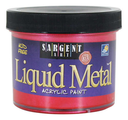 Sargent Art 22-1220 Pintura Acrilica Liquida De Metal De 4 O