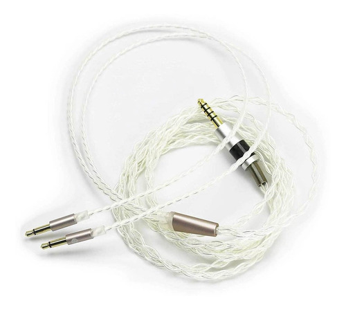 Imagen 3 de 3 de Cable Hifi Plateado Newfantasia Con Macho Equilibrado De 4,4