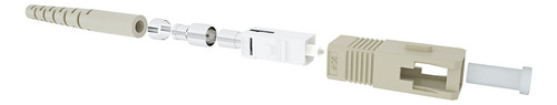 Adaptador Óptico Simplex Multimodo 62,5/125 Sc Pc P Dio 4 Un