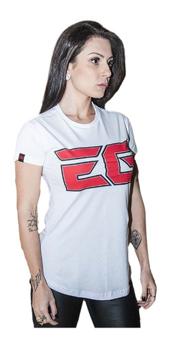 Imagem 1 de 4 de Camiseta Eric Granado Piloto Eg Vermelho Feminina Oficial