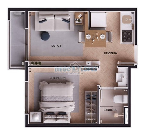 Imagem 7 de 9 de Apartamento Para Venda, 2 Dormitório(s), 46.74m² - 1940