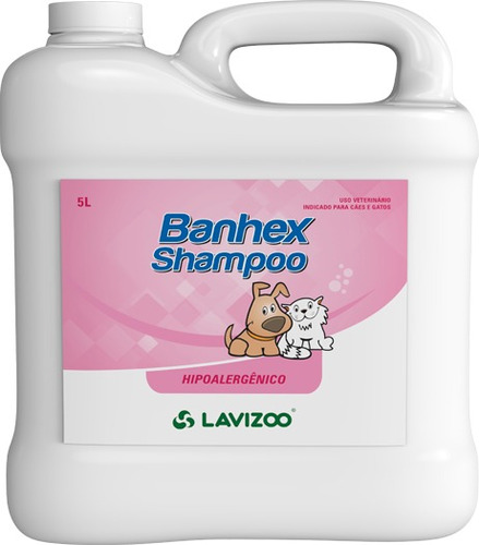 Shampoo Hipoalergenico Perros Y Gatos 5 Lt Lavizoo