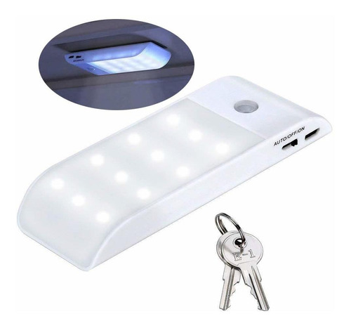 Luz Techo Para Carrito Golf Recargable Usb Led Tactil Llave