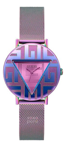 Reloj Guess Gw0479l1 Iconic Dama Lila Multicolor 