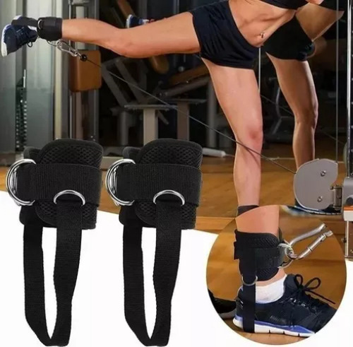 Para Polea Negra Ejercicio Gluteos - Gym