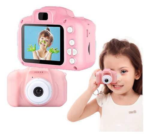 Máquina Fotográfica Infantil Digital Vídeos Hd Fotos Juegos