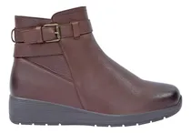 Comprar Bota Confort Cuña Schatz Comfort Flex Cafe Mujer 5732
