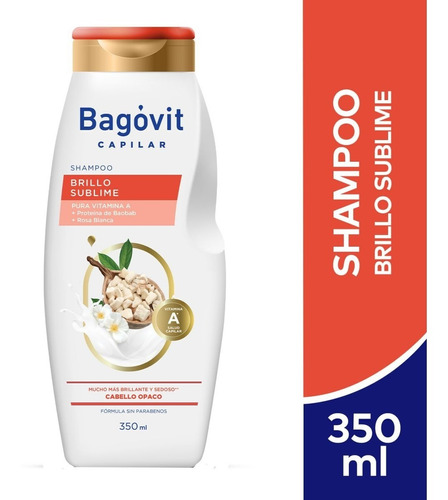 Bagovit Capilar Shampoo Brillo Sublime X 350 Ml