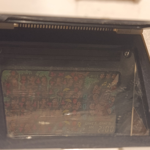 Gyw Consola Game And Watch Donkey Kong Jr Panoram Scn Cj-93 Blanco (Usado)